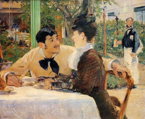 Chez le père Lathuille – Edouard Manet: Na casa do pai Lathuille – Edouard Manet Édouard Manet Master Apollon