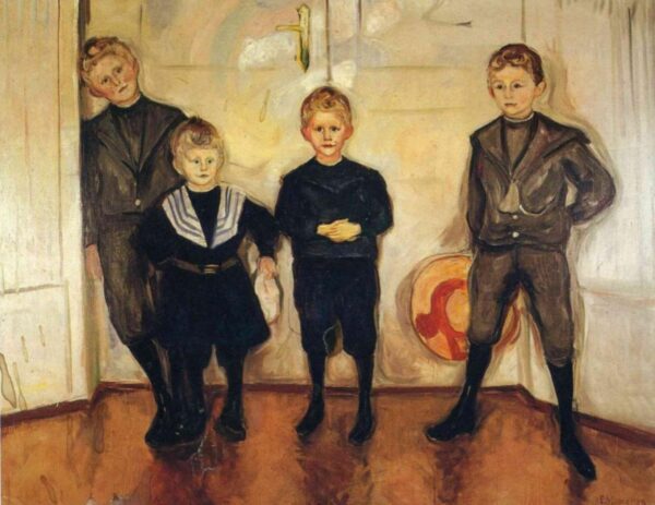 Os Filhos do Dr. Linde – Edvard Munch Edvard Munch Master Apollon