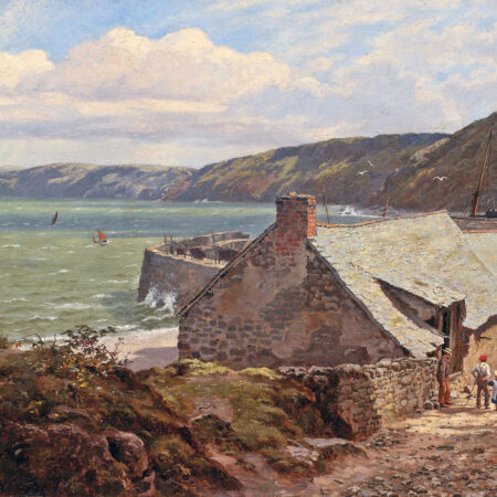 Clovelly (1881) – Edward Wilkins Waite Edward Wilkins Waite Master Apollon