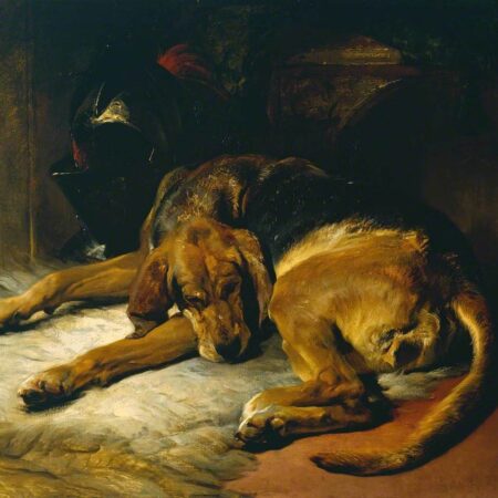 Cão de Sangue Dormindo – Edwin Landseer Edwin Landseer Master Apollon