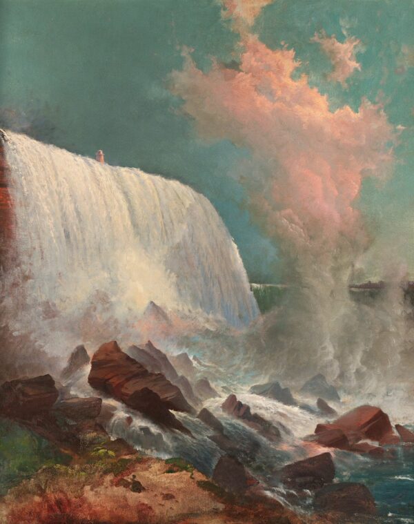 Cataratas do Niágara por Edward Moran, c. 1865-75 – Edward Moran Edward Moran Master Apollon