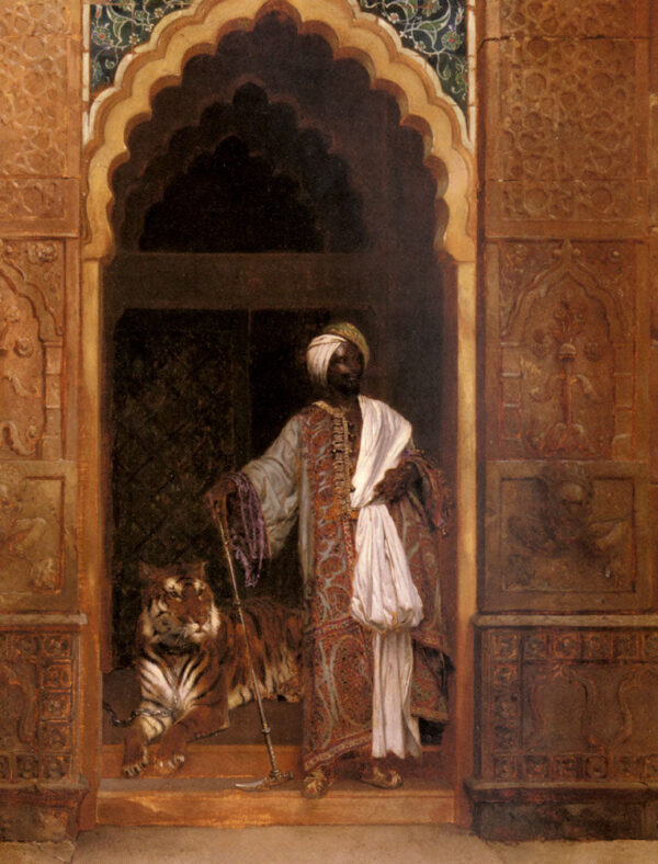 O guardião do palácio – Rudolf Ernst Rudolf Ernst Master Apollon