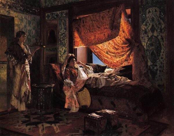 Um interior mouro – Rudolf Ernst Rudolf Ernst Master Apollon