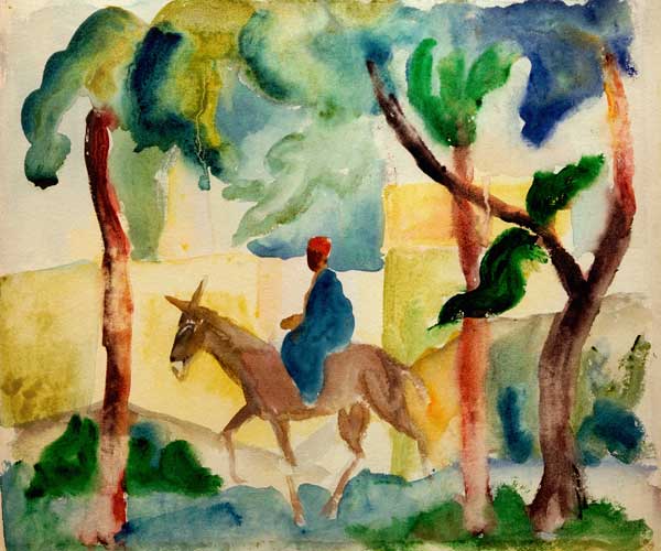 Cavalos de Burro – August Macke August Macke Master Apollon