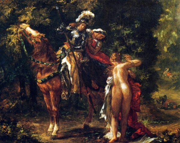 Marfisa e Pinabello – Eugène Delacroix Eugène Delacroix Master Apollon