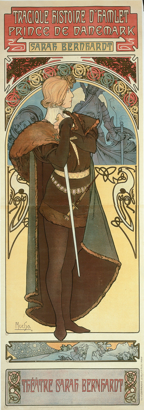 Pôsteres para Sarah Bernhardt – Mucha Alphonse Mucha Master Apollon