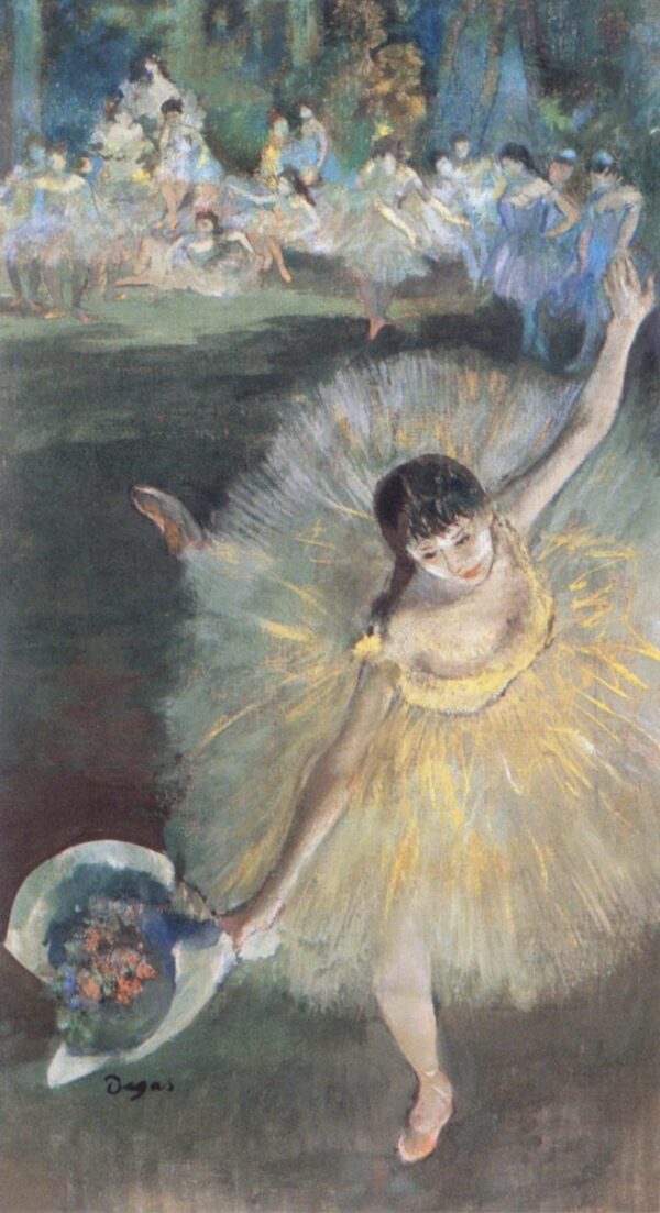 Fim de Arabesque – Edgar Degas Edgar Degas Master Apollon