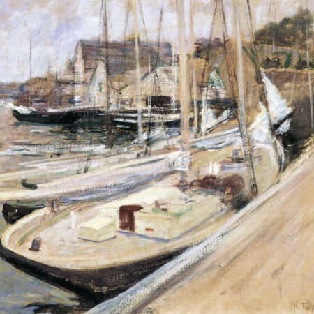 Bateaux de pesca em Gloucester – John Henry Twachtman John Henry Twachtman Master Apollon