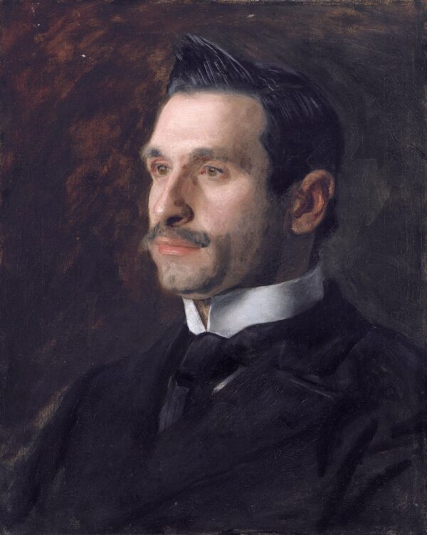 Retrato de Francesco Romano, 1904 – Thomas Eakins Thomas Eakins Master Apollon