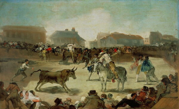 Uma corrida de vilarejo – Francisco de Goya Francisco de Goya Master Apollon