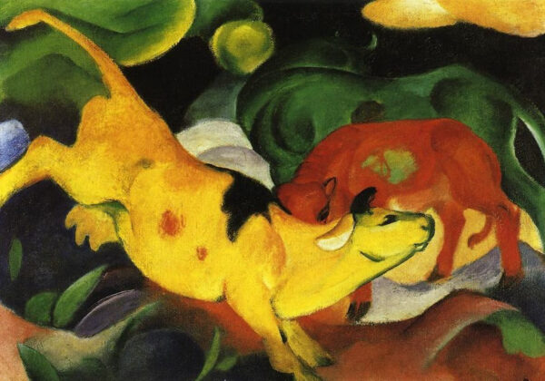 Vacas Vermelhas Verdes Amarelas – Franz Marc Franz Marc Master Apollon