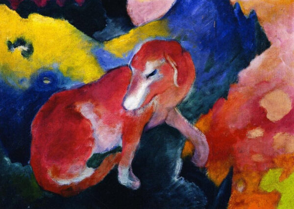 Cão vermelho – Franz Marc Franz Marc Master Apollon