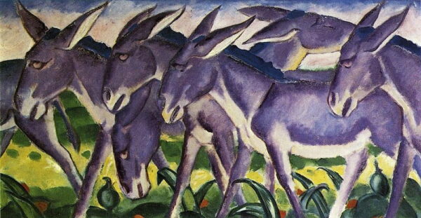 Frise de Jumento – Franz Marc Franz Marc Master Apollon