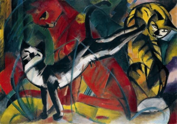 Três gatos – Franz Marc Franz Marc Master Apollon