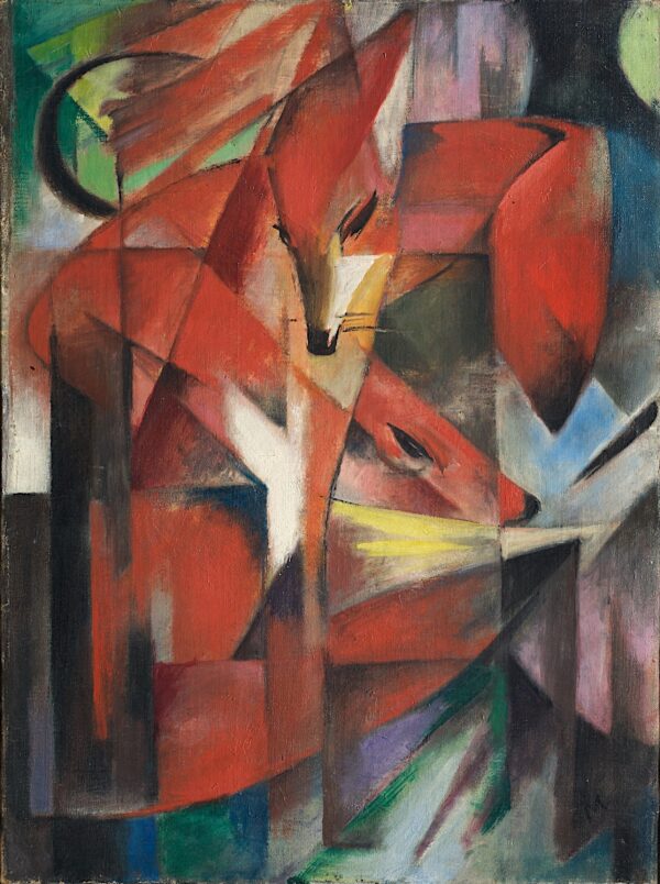 Os Raposas – Franz Marc Franz Marc Master Apollon