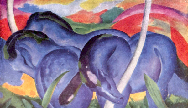 Grandes cavalos azuis – Franz Marc Franz Marc Master Apollon