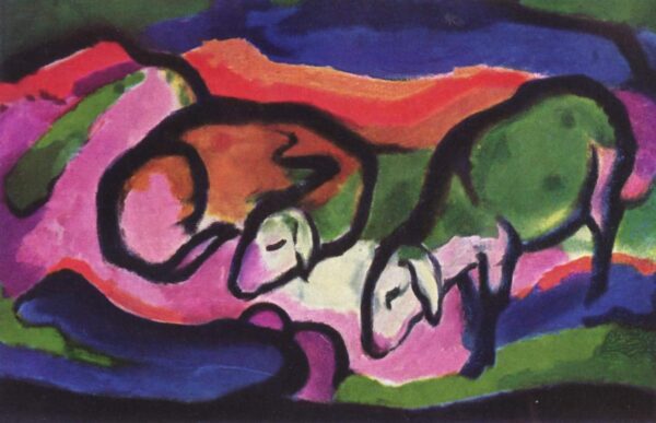 Ovelhas – Franz Marc Franz Marc Master Apollon