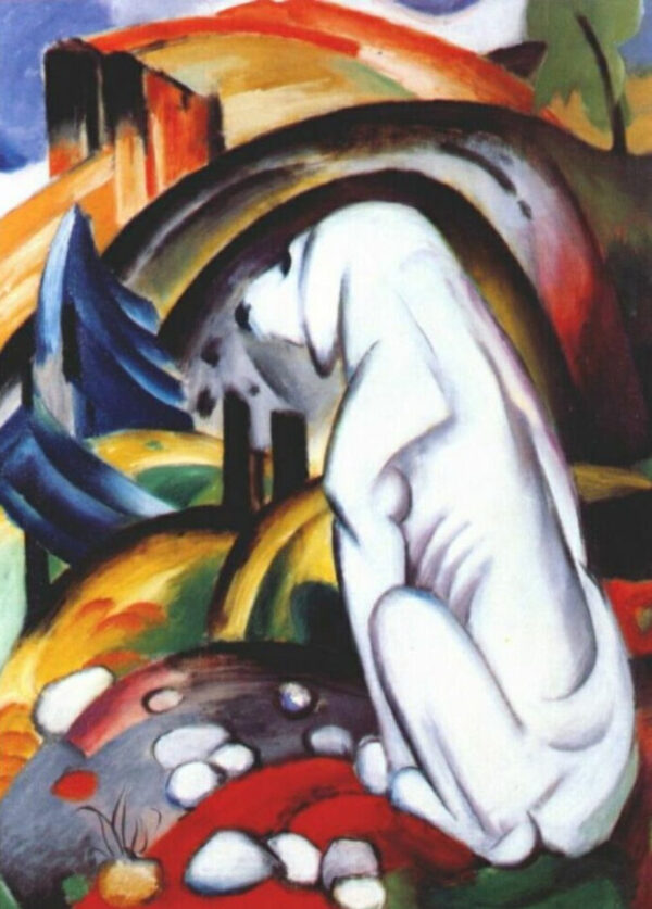 O cachorro branco – Franz Marc Franz Marc Master Apollon