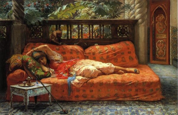 A soneca – Frederick Arthur Bridgman Frederick Arthur Bridgman Master Apollon