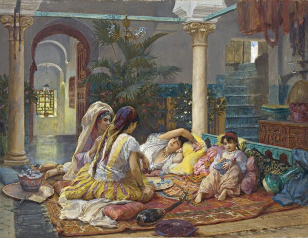 No harém – Frederick Arthur Bridgman Frederick Arthur Bridgman Master Apollon