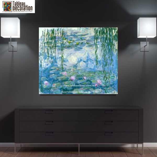 Ninféias – Quadro de Monet “Os Nenúfares” de Claude Monet Master Apollon 4