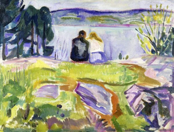 Primavera (Amoroso na Praia) – Edvard Munch Edvard Munch Master Apollon