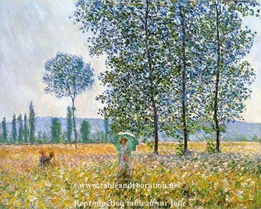 Campos na Primavera – Claude Monet Claude Monet Master Apollon