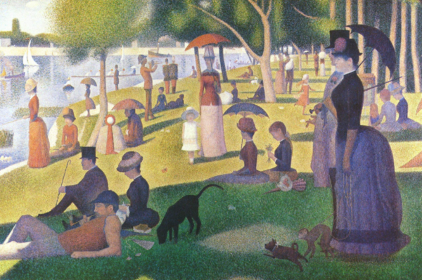 Um domingo à tarde na ilha de Grande Jatte – Georges Seurat Georges Seurat Master Apollon