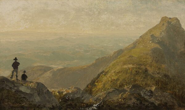 Uma Esboço da Montanha Mansfield – Sanford Robinson Gifford Sanford Robinson Gifford Master Apollon