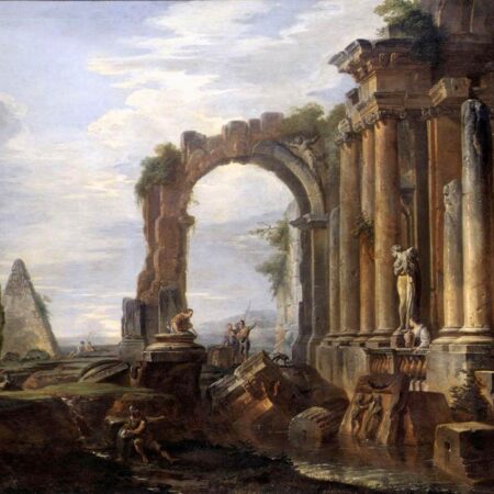 Capriccio de ruínas clássicas, 1730 – Giovanni Paolo Panini Giovanni Paolo Panini Master Apollon