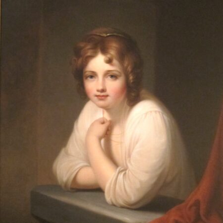 Menina na Janela (Rosalba Peale), 1846 – Rembrandt Peale Rembrandt Peale Master Apollon