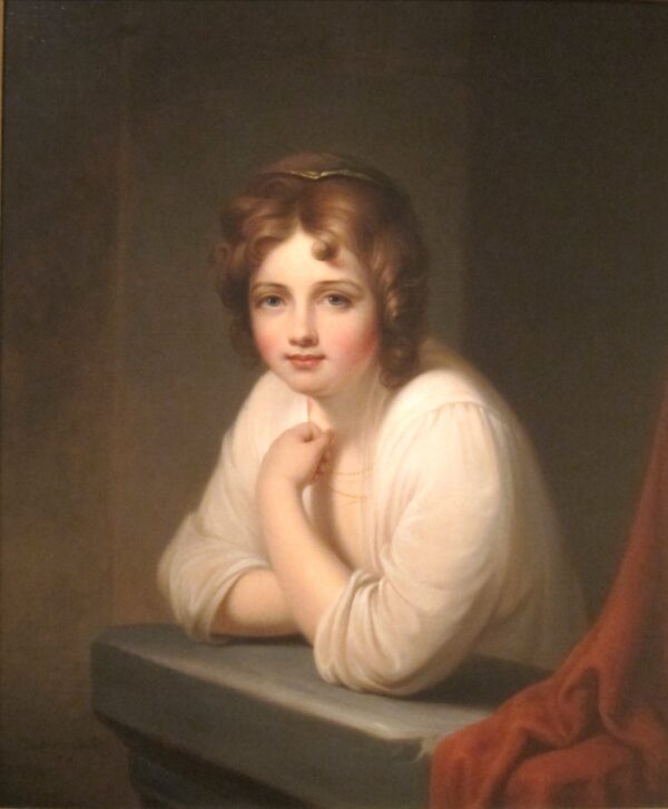 Menina na Janela (Rosalba Peale), 1846 – Rembrandt Peale Rembrandt Peale Master Apollon