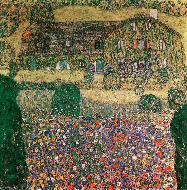 Casa de campo no Attersee – Gustav Klimt Gustav Klimt Master Apollon