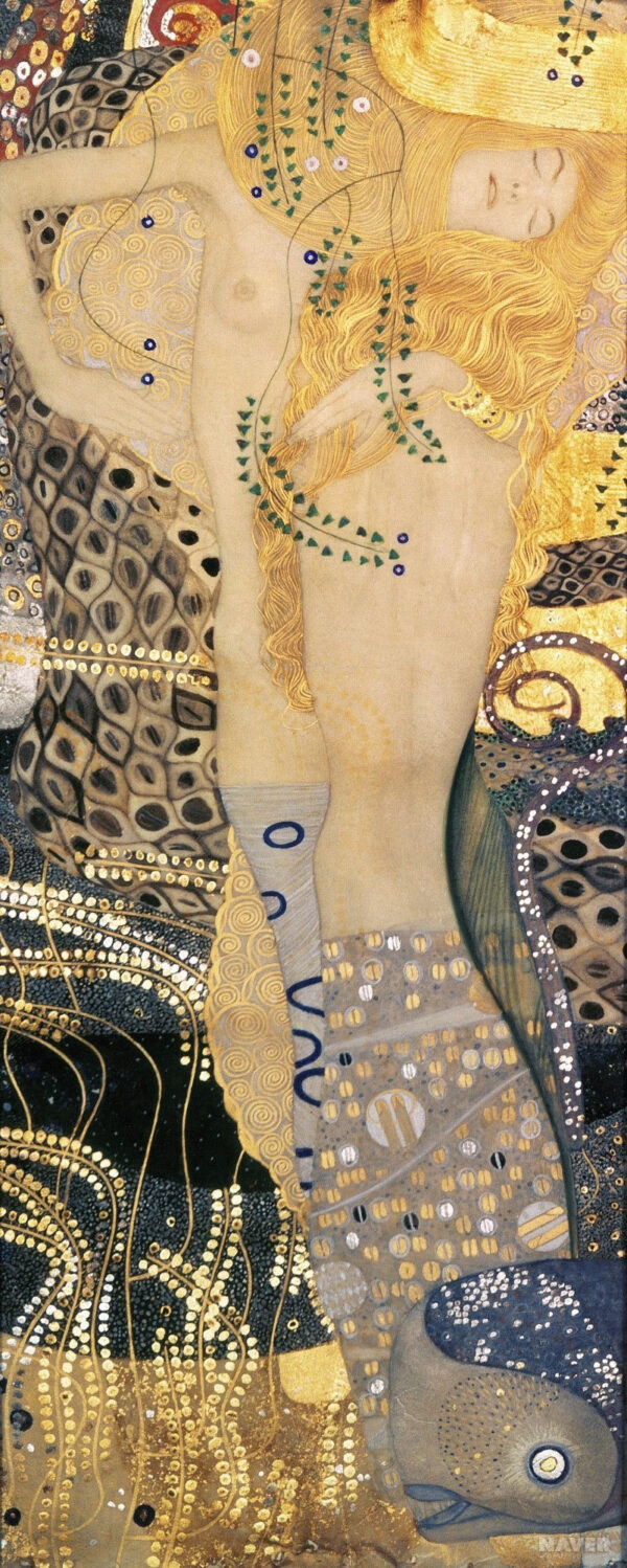 Serpente d’água II – Gustav Klimt Gustav Klimt Master Apollon