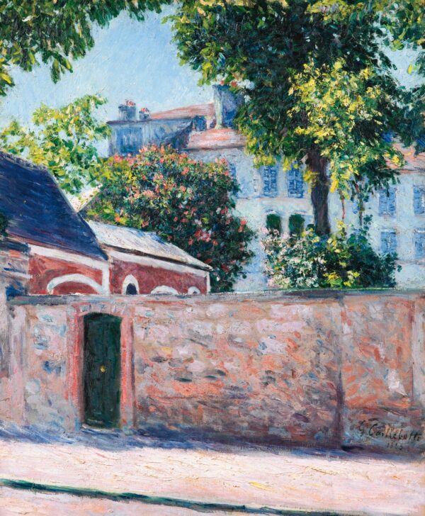 Casas em Argenteuil – Caillebotte Gustave Caillebotte Master Apollon