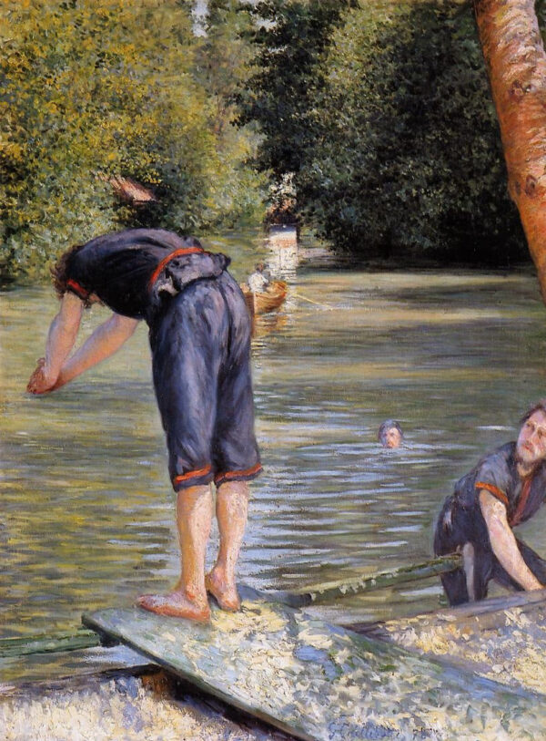 Banhistas às Margens do Yerres – Caillebotte Gustave Caillebotte Master Apollon