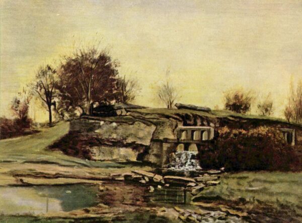 Daubigny e a eclusa de Optevoz – Gustave Courbet Gustave Courbet Master Apollon