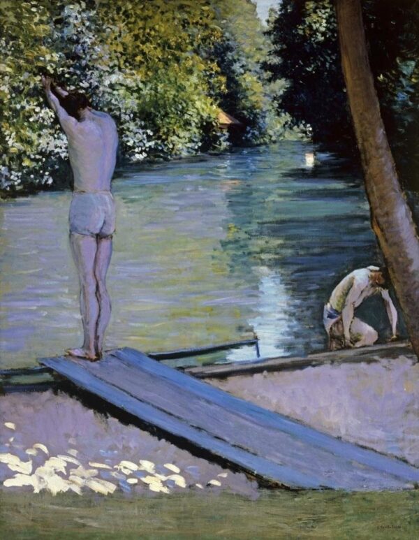 Banhos à margem do rio Yerres – Caillebotte Gustave Caillebotte Master Apollon