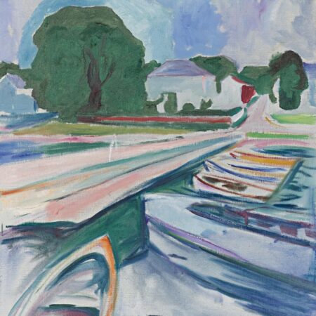 A ponte de Aasgaardstrand – Edvard Munch Edvard Munch Master Apollon