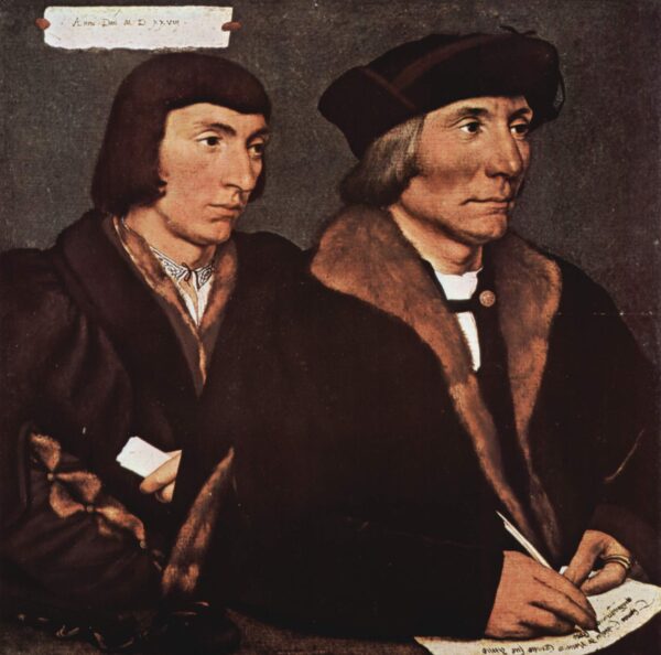 Retrato de Thomas Godsalve e de seu filho John – Hans Holbein, o Jovem Hans Holbein, o Jovem Master Apollon