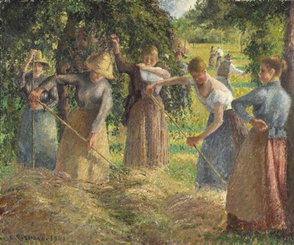 Fenaison em Éragny – Camille Pissarro Camille Pissarro Master Apollon