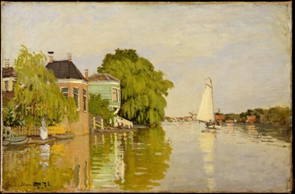 Casas na Achterzaan – Claude Monet Claude Monet Master Apollon