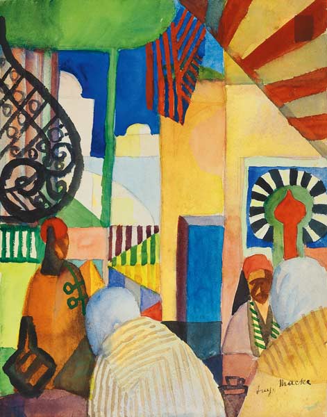 No bazar – August Macke August Macke Master Apollon