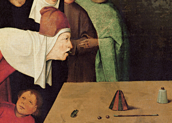 O Conjurador (detalhe) – Jérôme Bosch Hieronymus Bosch Master Apollon