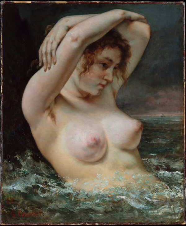 A Mulher na Onda – Gustave Courbet Gustave Courbet Master Apollon