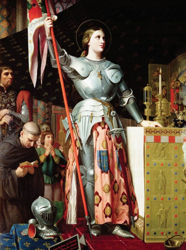 Jeanne d’Arc no coroamento de Carlos VII – Jean-Auguste-Dominique Ingres Jean-Auguste-Dominique Ingres Master Apollon