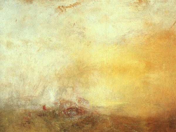 Nascer do sol com monstros marinhos – William Turner William Turner Master Apollon