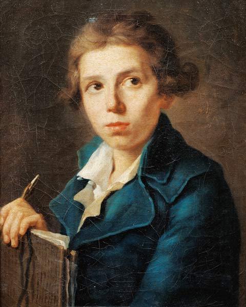 Retrato de Jacques-Louis David (1748-1825) na sua juventude – Jacques-Louis David Jacques-Louis David Master Apollon