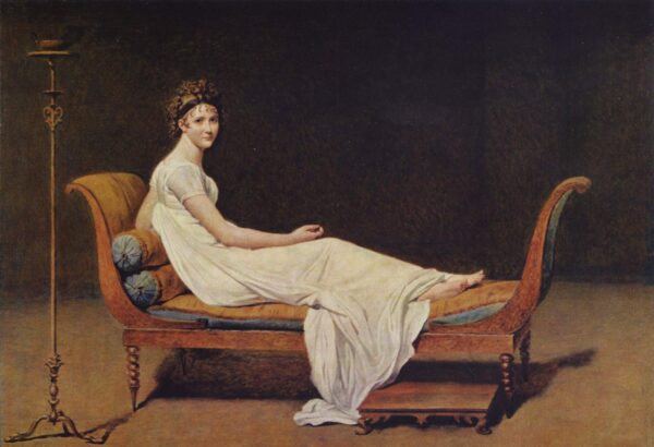 Retrato de Madame Récamier – Jacques-Louis David Jacques-Louis David Master Apollon