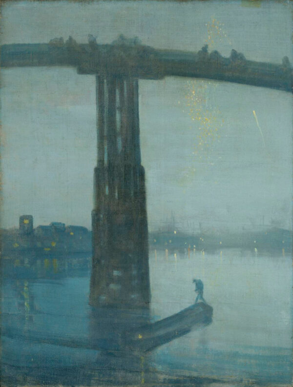 Nocturno: Azul e ouro – Velho ponte de Battersea – James Abbott McNeill Whistler James Abbott McNeill Whistler Master Apollon